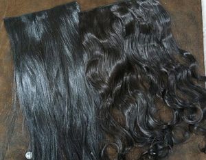 New Combo Hair Extension Brown &amp;black .