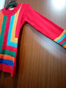 Colorful Striped Cozy Sweater