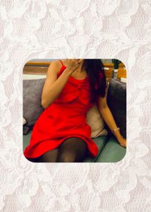 Red chic mini Dress