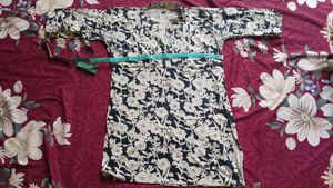 Floral Print Tunic Top Short Kurti