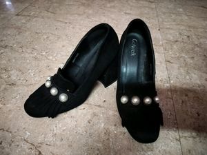 Catwalk Women Black Heels