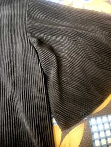 Elegant Black Textured Top