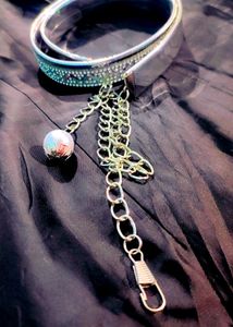ladies party wear Silvar ston Belt