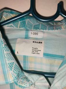 KILLER Men Checked Slim Fit Casual Shirt