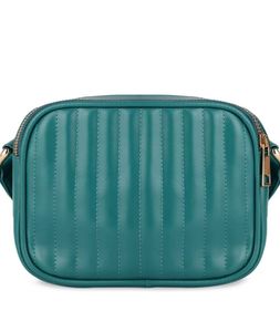 KLEIO olive Green PU Structured Slingbag