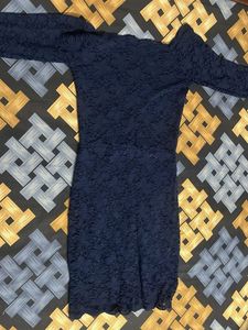 Black Lace Bodycon Dress