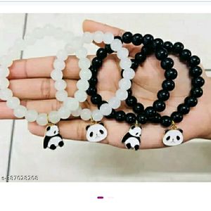 Balck And White Bracelet Set Of 2