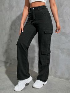 Black Cargo Jeans - Trendy & Stylish