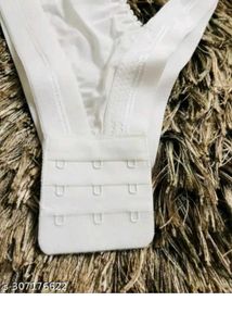 White Cotton Bra