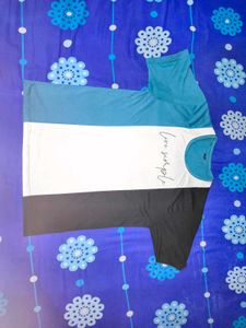 Live Simple Color Block Tee