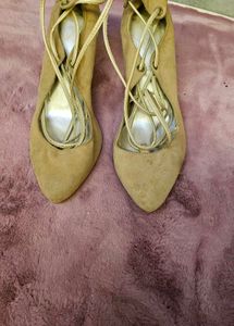 Lace-Up Heels