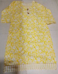 Floral Print Kurta