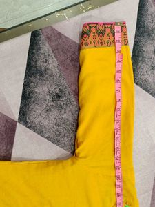 I Am Selling Mustard Yellow Kurta Set With Dupatta