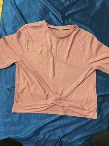 Casual Twist-Front Top