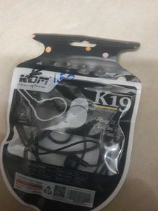 KDM K19 Wired Earphones - New!