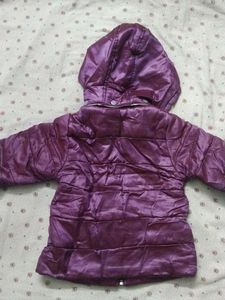 Cute Purple Puffer Jacket