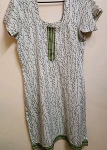 Light Green Half Sleeve Patiyala