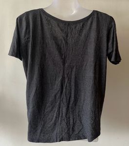 Crop Low Neck T-shirt