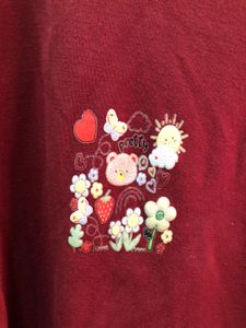 Kurti and crop tee combo set 💗