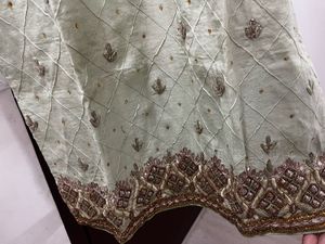 Heavy Wedding Dress With Pant
