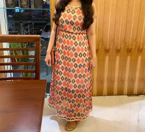Coral Summer Maxi