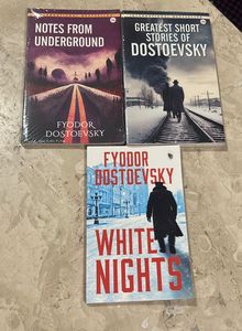 Fyodor Dostoevsky Books Set