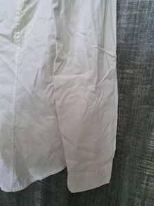 Fitted White Slim-Fit Shirt