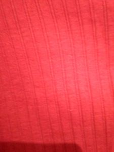 Red Long Sleeve High neck crop top