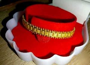 Gold Plated Bracelet ( Artificial )