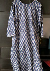 Printed cotton Kurta set