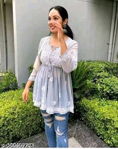 Chic Embroidered Top