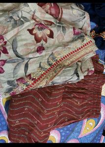 Combo Of 3 Kurta Dupatta Pant Set