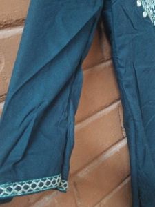 Elegant Navy Blue Kurti