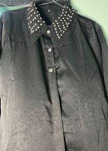 Elegant Mauve Shirt &amp; Pant cord set