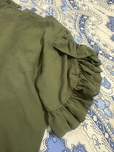 Olive Green Tops - Set of 2