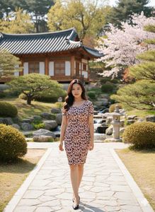 Leopard Print Bodycon Dress