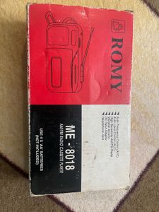 Vintage ROMY ME-8018 Cassette Player