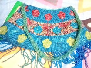 Beautiful Cutdana Work Purse