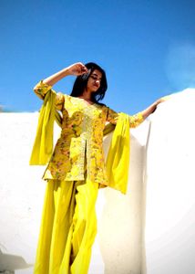 Pallazo Kurti Set