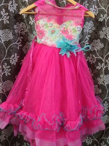 Cute Pink Girls Dress
