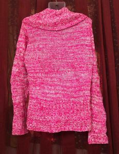 L.e.i. Rose Pink High Neck Top