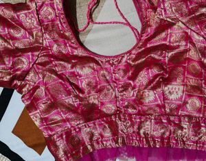 Shiny Pink Blouse