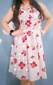 Floral Fit and flare dress