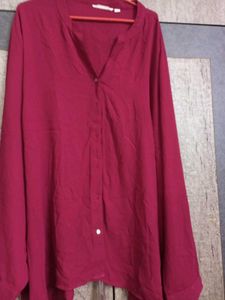 Burgundy Women's Shirt