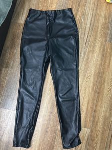 HM Faux Leather leggings