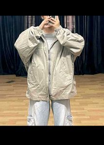 Vintage Style Oversized Utility Jacket.