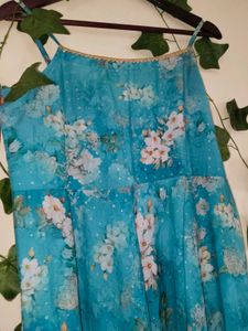 Floral Print Maxi Slip Dress