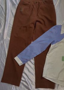 COMBOO SET SHIRT WITH TROUSERS