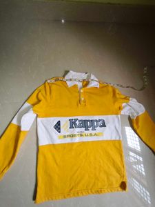 Yellow, White Dual Tone Sweater