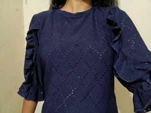 N35 Blue Cut Out Street Outfit..